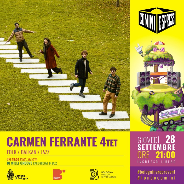 copertina di Carmen Ferrante 4tet
