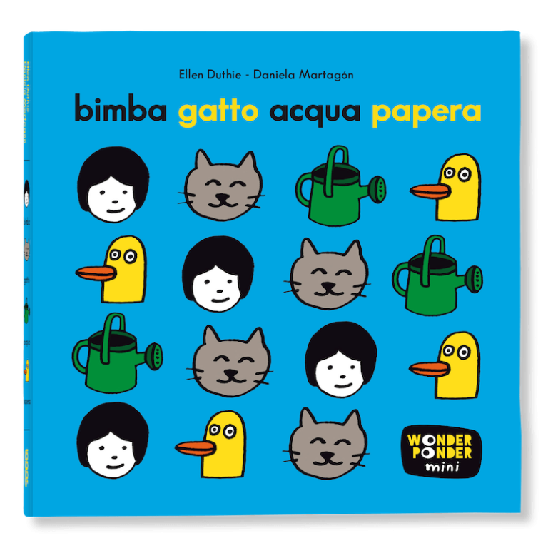 copertina di Bimba gatto acqua papera