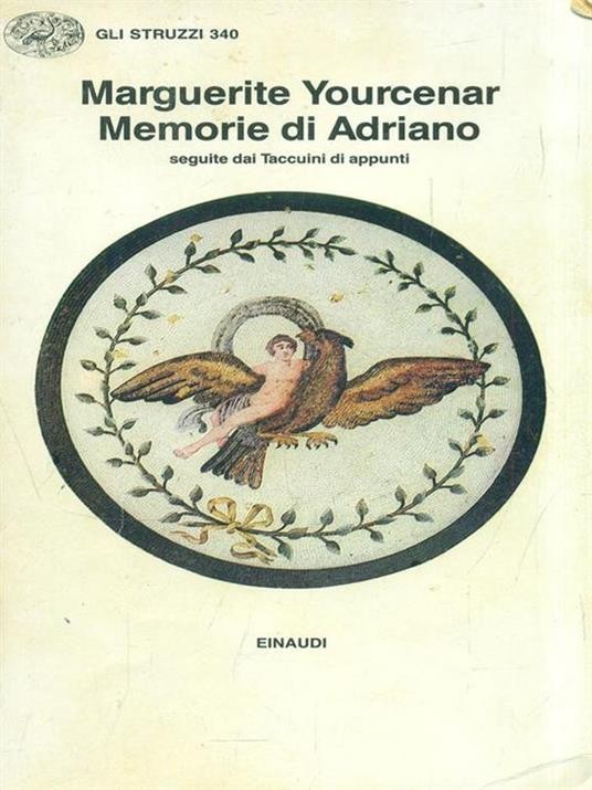 copertina di Memorie di Adriano