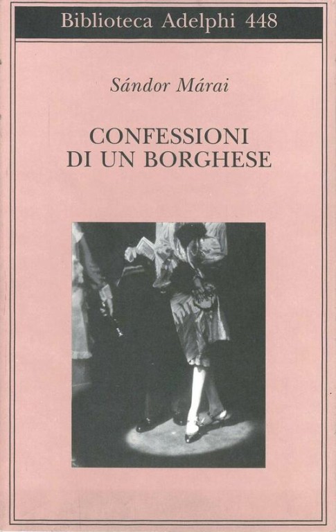 copertina di Confessioni di un borghese