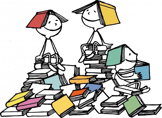 Bimbi in biblioteca
