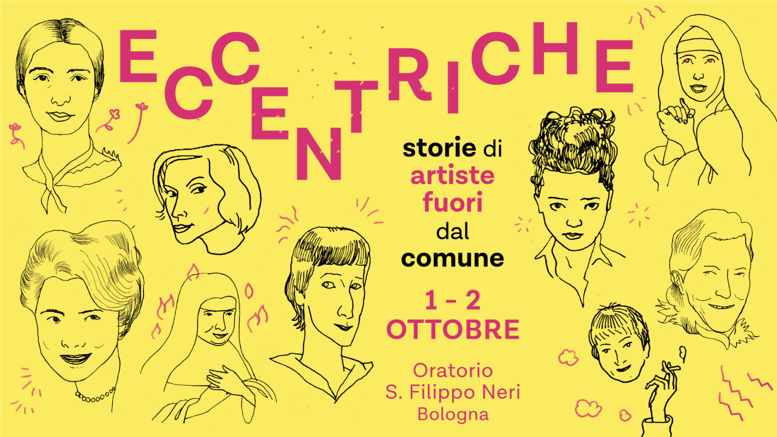 copertina di Eccentriche | Storie di artiste fuori dal comune