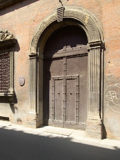 Palazzo Fava da San Domenico - ingresso