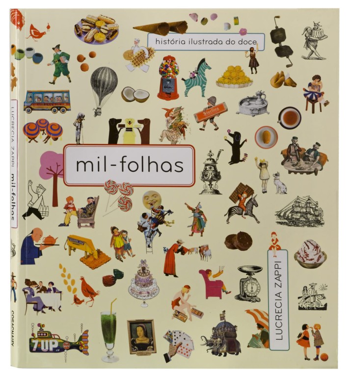 copertina di Mil-folhas: história ilustrada do doce
