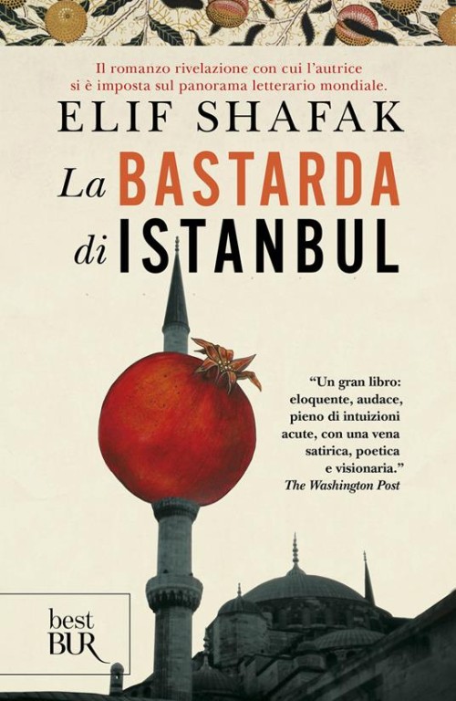 copertina di La bastarda di Istanbul