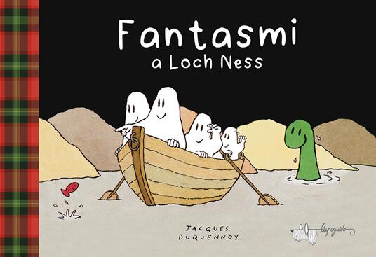 copertina di Fantasmi a Loch Ness