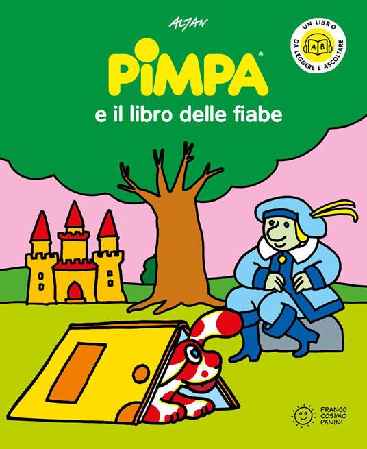 copertina di Pimpa e il libro delle fiabe