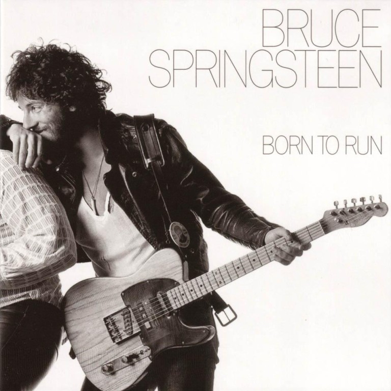 copertina di Bruce Springsteen, Born to run, Columbia, 1975