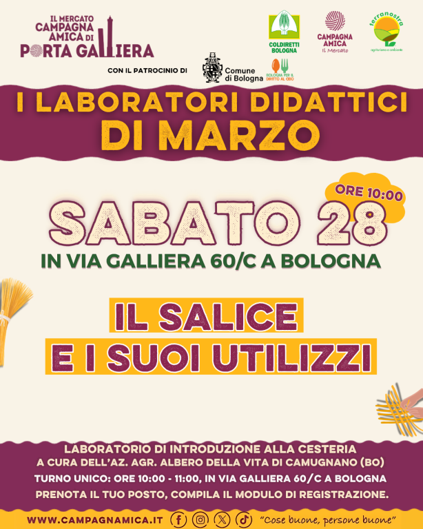 Laboratori didattici Marzo Mercato Campagna Amica di Porta Galliera 28 03 26 (1)