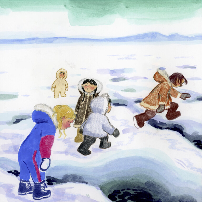 copertina di Nel paese degli Inuit