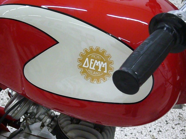 Motocicletta DEMM - particolare