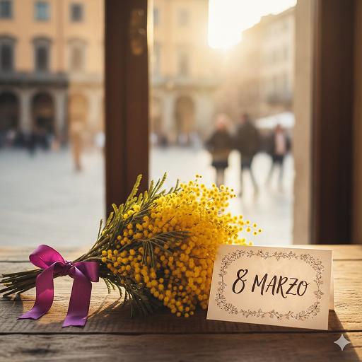 copertina di 8  marzo a Scandellara