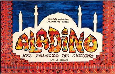 immagine di Aladino nel palazzo del sultano