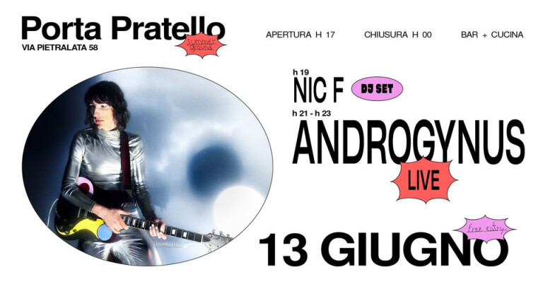 copertina di Androgynus + Nic F
