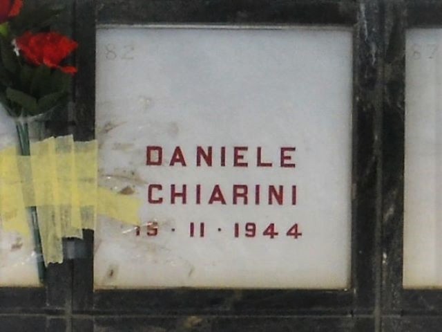Tomba di Daniele Chiarini 
