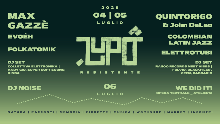 copertina di Lupo festival