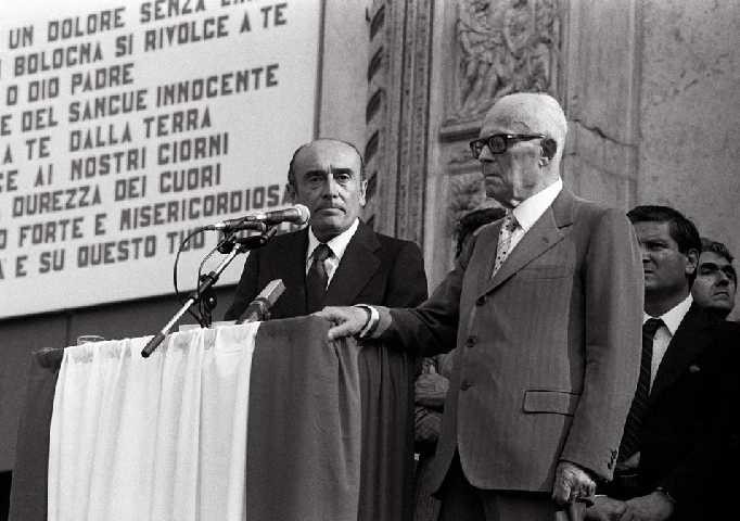 Funerali di Stato per le vittime, 6 agosto 1980 - Fonte: IBC http://ibc.regione.emilia-romagna.it - Ridotta: 640x480
