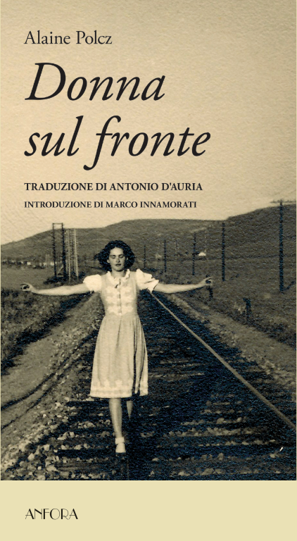 copertina di Donna sul fronte di Alaine Polcz