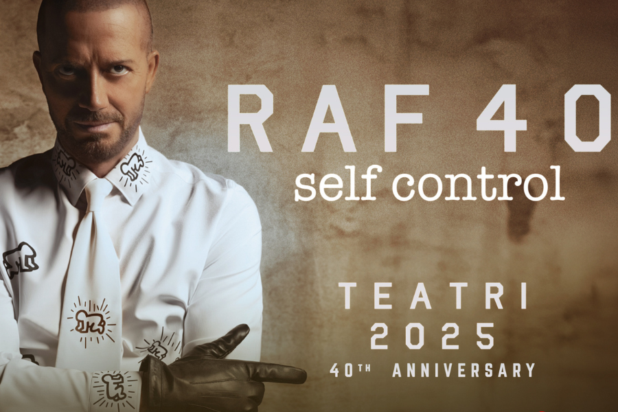 Raf | Self Control 40th Anniversary - Tour Teatrale