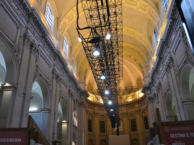 Ex Chiesa di Santa Lucia - interno - Aula magna dell'Università di Bologna