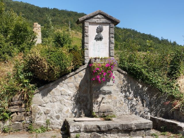 Lapide per il comandante della brigata "Matteotti Montagna" Toni Giuriolo
