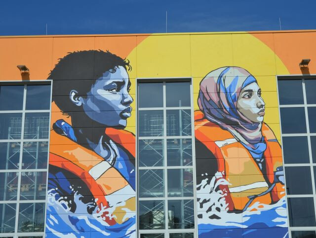 Murale "Una nuova alba"