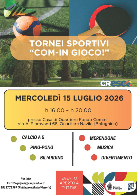 image de Tornei Sportivi COM-IN GIOCO!