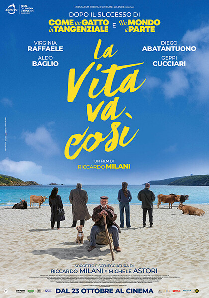 copertina di LA VITA VA COSI’