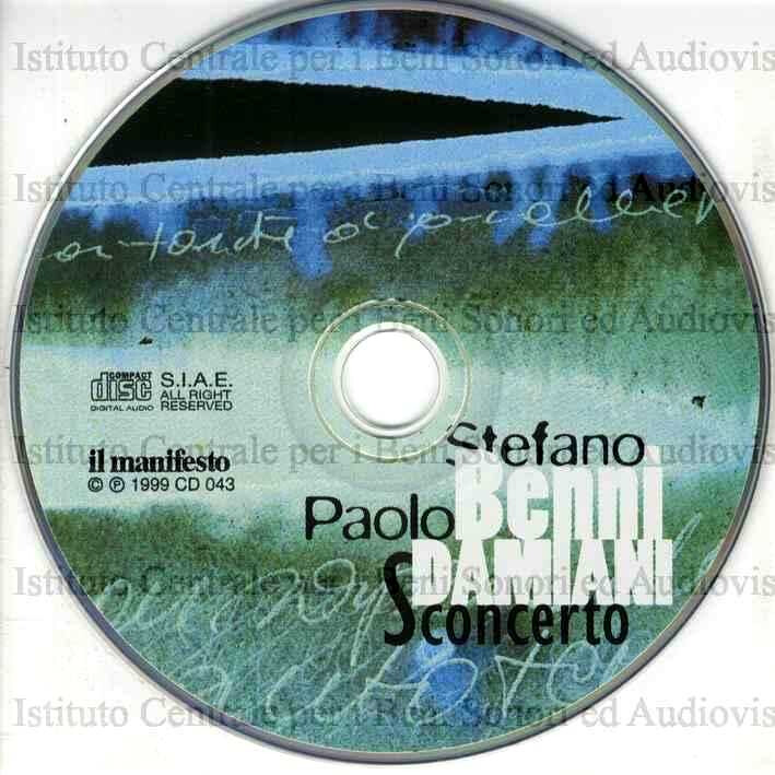 image de Stefano Benni - Paolo Damiani, Sconcerto