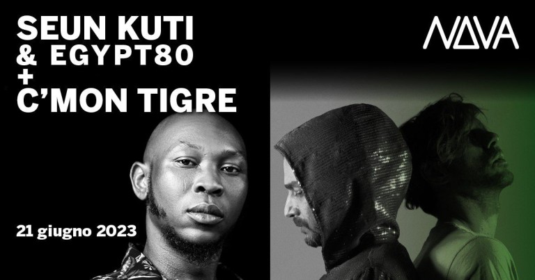 copertina di Seun Kuti & Egypt 80 + C’mon Tigre