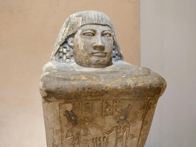 Statua cubo dello scriba Ahautinefer 