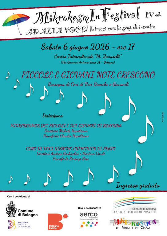 Piccole e giovani note crescono Rassegna di cori di voci bianche e giovanili
