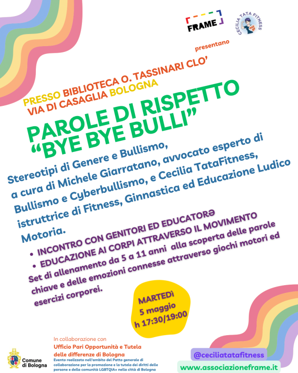 immagine di Bye bye bulli. Parole di rispetto