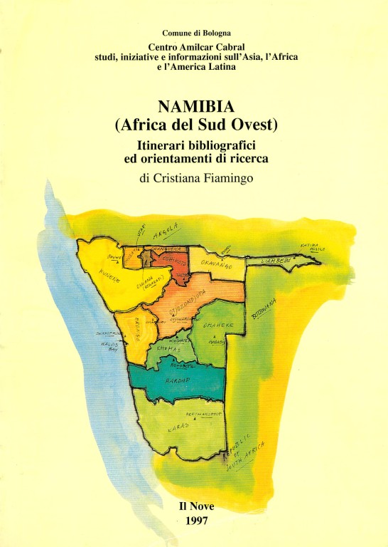 copertina di Namibia (Africa del Sud Ovest): itinerari bibliografici ed orientamenti di ricerca