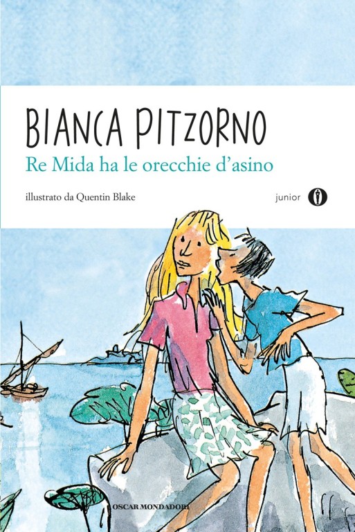 copertina di Re Mida ha le orecchie d’asino
Bianca Pitzorno, Mondadori, 2010