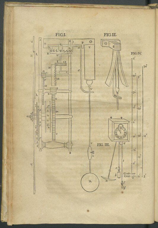 immagine di Christiaan Huygens, Horologium oscillatorium (1673)