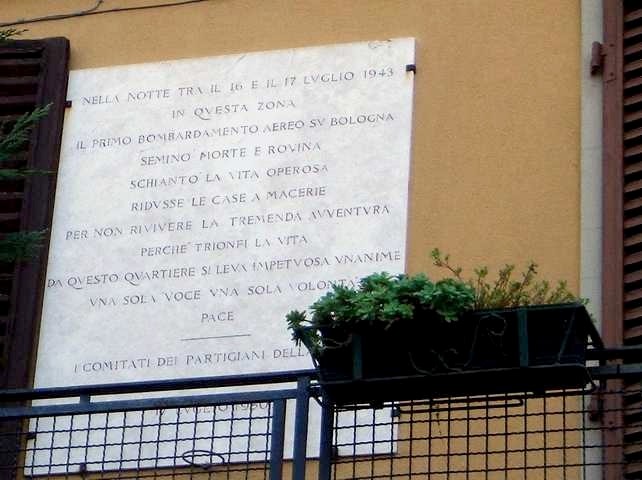 immagine di Bologna - segni di guerra