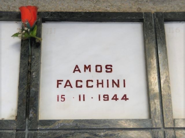 Tomba di Amos Facchini (Joe) 