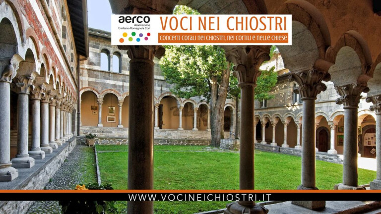 copertina di Voci nei Chiostri 2026 | Concerti a Bologna