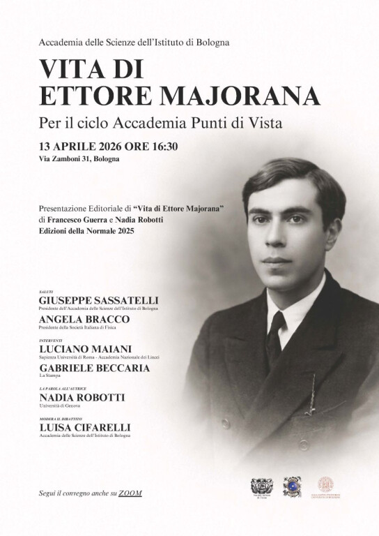 copertina di Vita di Ettore Majorana