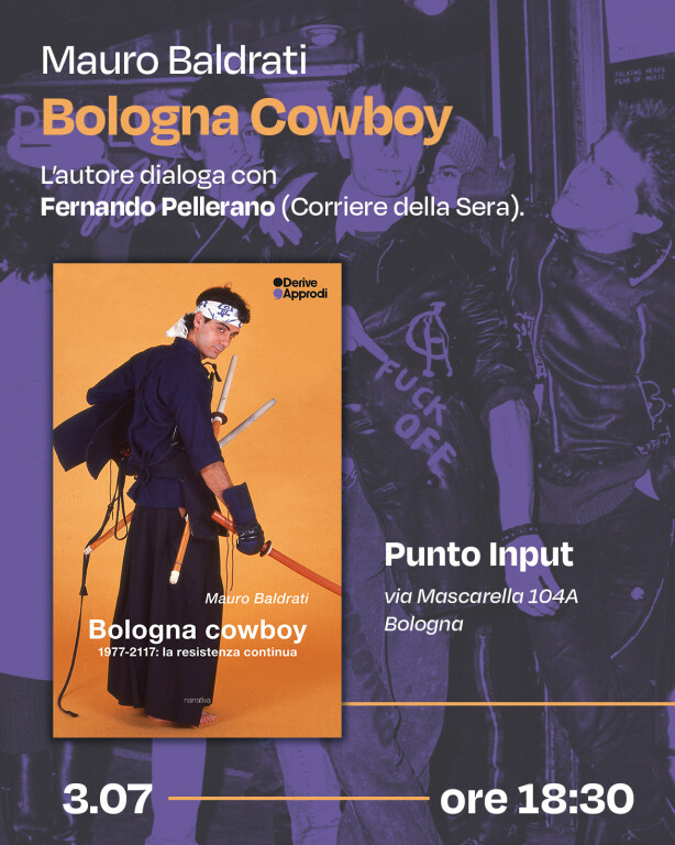 copertina di Bologna cowboy. 1977-2117: la resistenza continua 