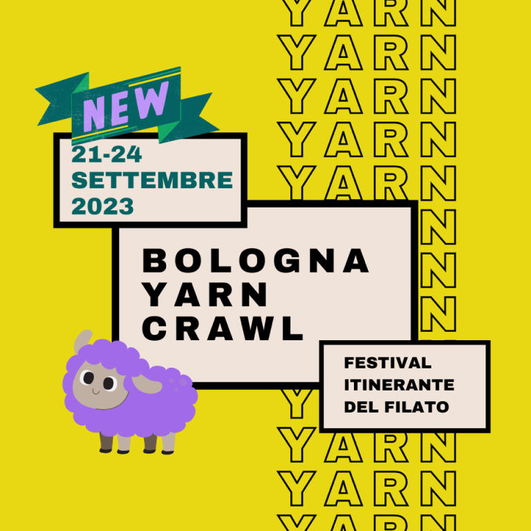 Bologna Yarn Crawl Settembre 2023 BIG Square