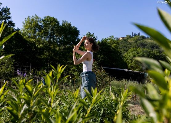 copertina di Improvvisazione tra danza, musica e parole