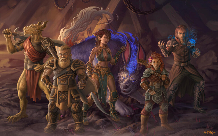 immagine di D&D in biblioteca