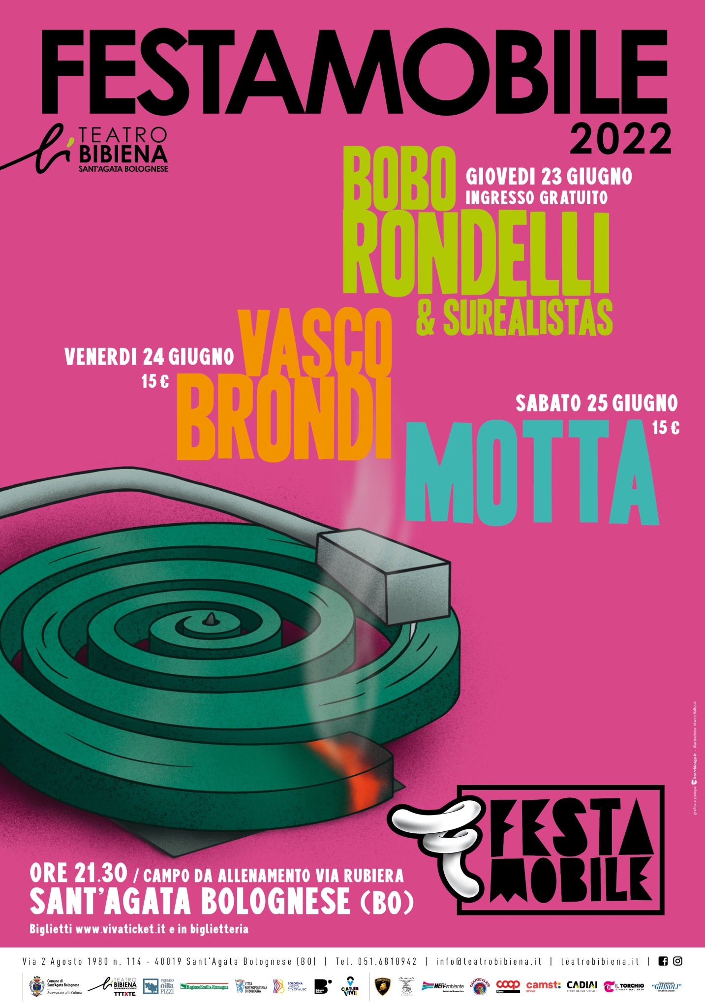 copertina di FESTAMOBILE