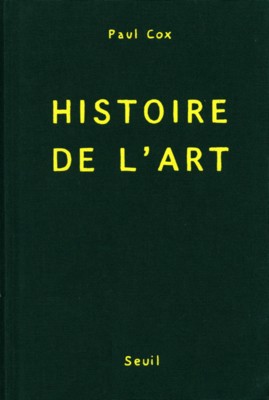 copertina di Histoire de l'art