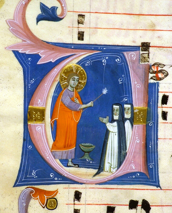 immagine di Storie di sante nel canto delle monache. La voce dei corali miniati