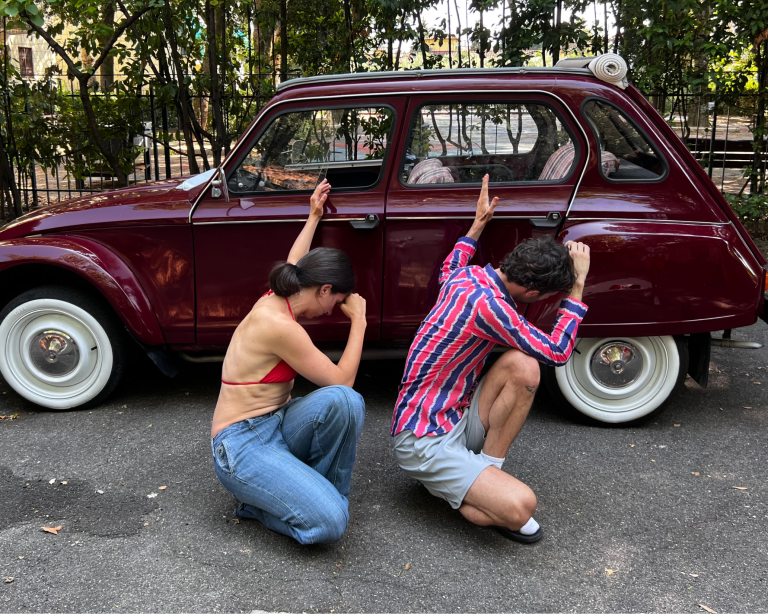 copertina di Sleep in the car | Virgilio Sieni