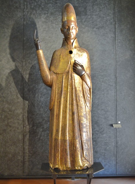 La statua di Bonifacio VIII - Museo civico medievale (BO)