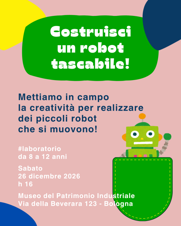 copertina di Costruisci un robot tascabile